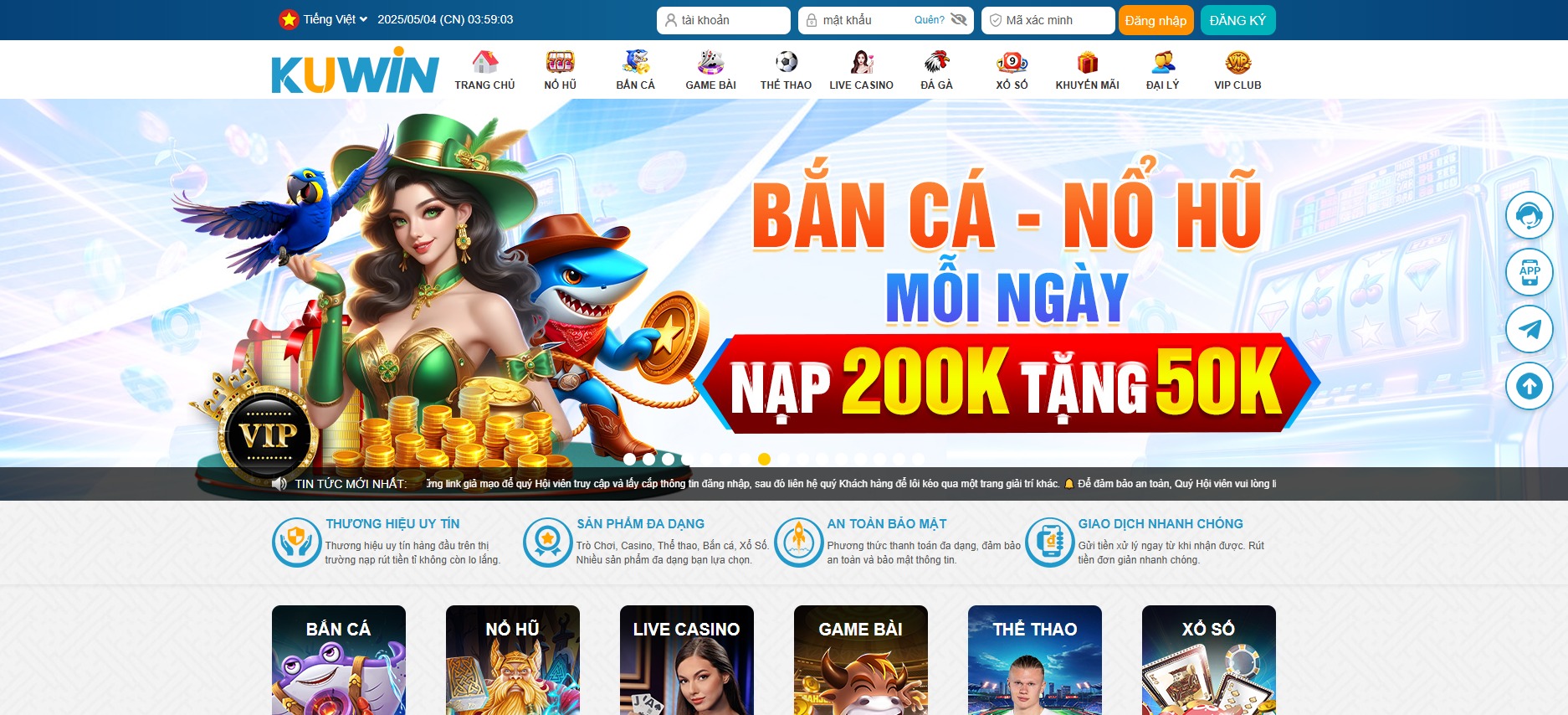KUWIN – Website Có Game Nổ Hũ Tặng Tiền Khởi Nghiệp Uy Tín